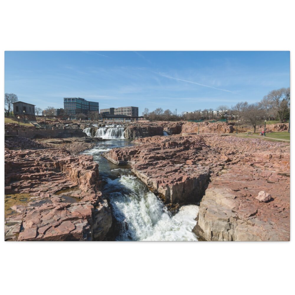 Big Sioux River Waterfalls Art Print