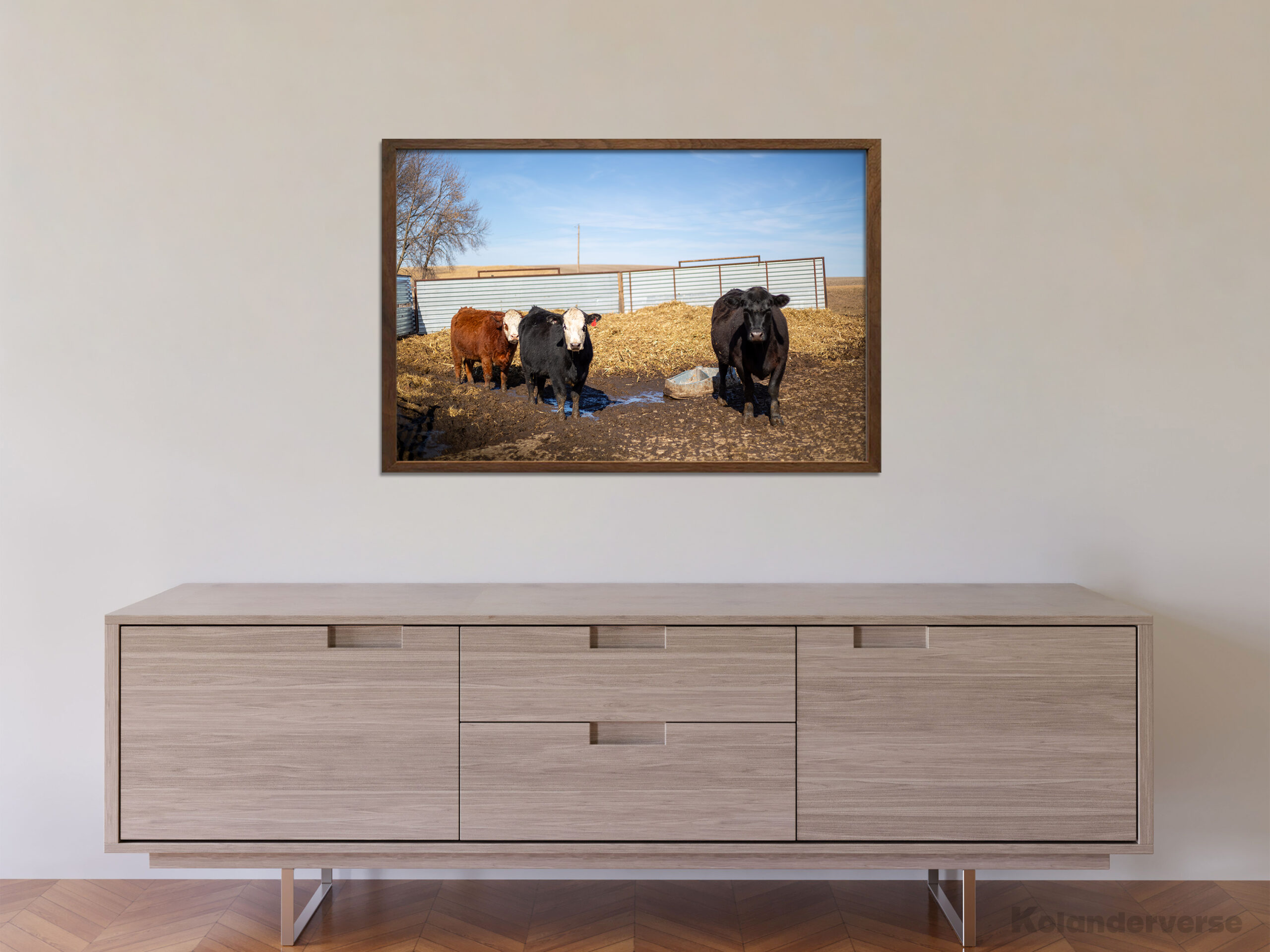 Cow Wall Art, Minnesota Farm Photo Print for Farmhouse Decor 5 Cow Wall Art, Minnesota Farm Photo Print for Farmhouse Decor - Image 5