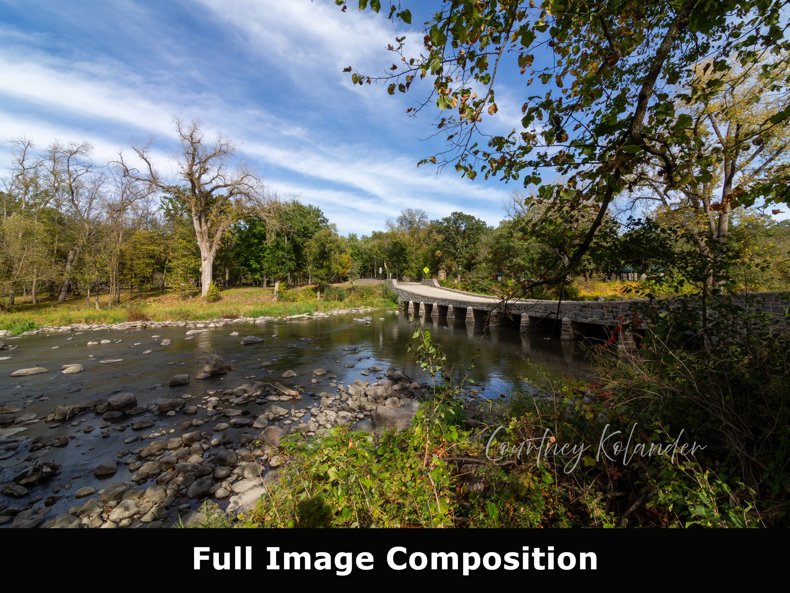 Ramsey Park Swayback Bridge Print, Minnesota Historic Bridge Landscape 3 Ramsey Park Swayback Bridge Print, Minnesota Historic Bridge Landscape - Image 3